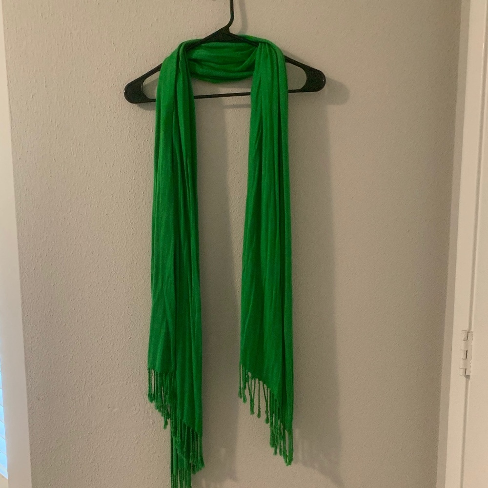 Green Pashmina scarf